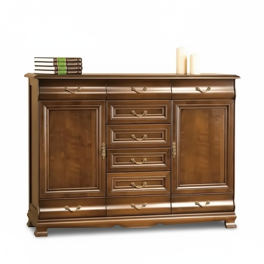 Chest of Drawers Real Wood Cabinet Oak Wood Chests of Drawers Sideboard Sideboards
