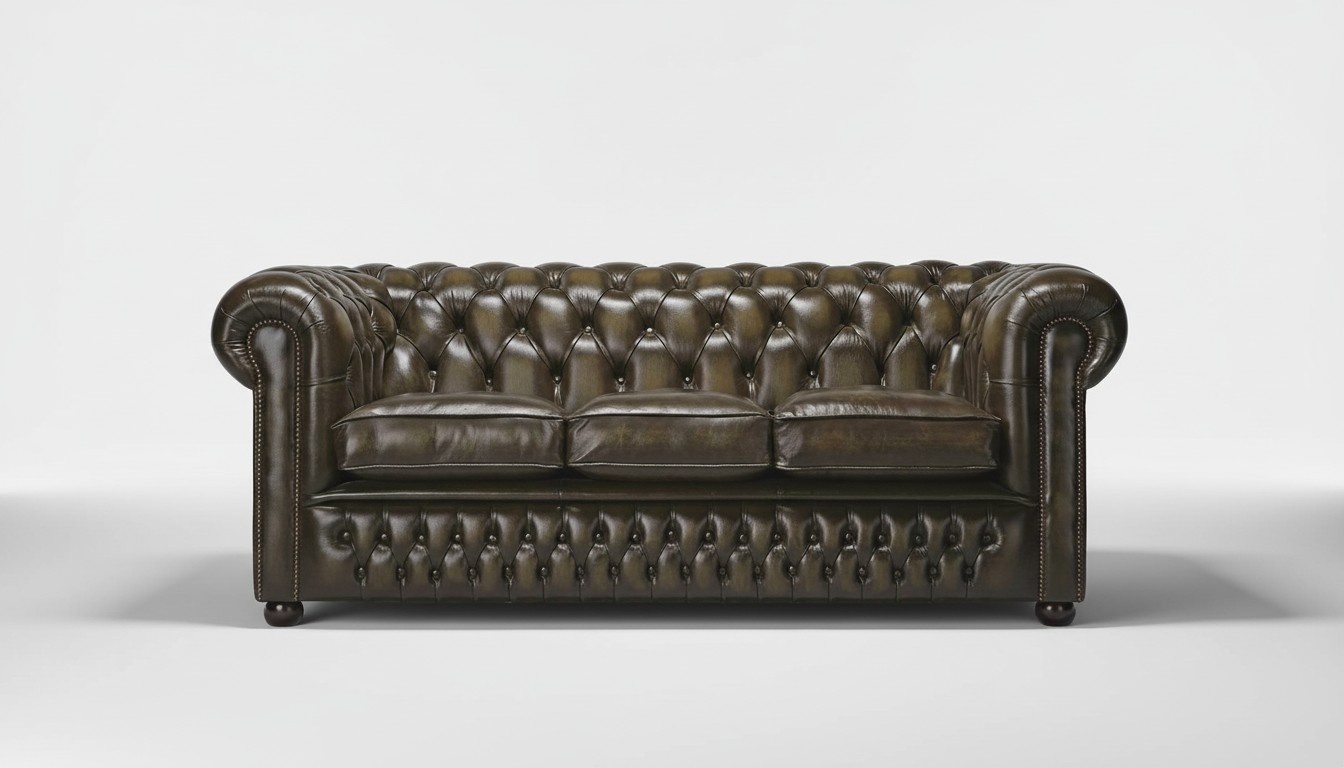 Chesterfield 3-Seater XXL Upholstered Sofa Sofa Set Big Sofas 2016-06