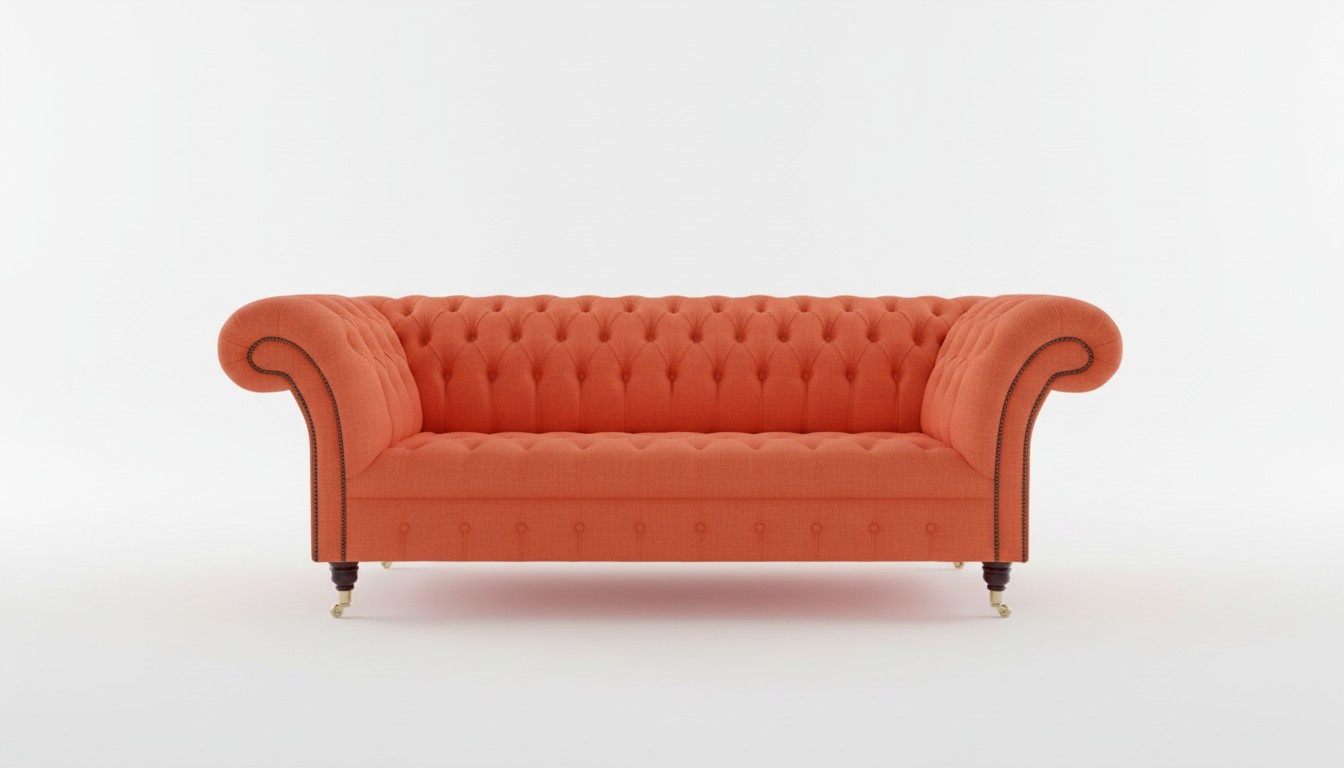 Chesterfield 3-Seater XXL Upholstered Seat Couch Sofa Set Big Couches 2016-50!