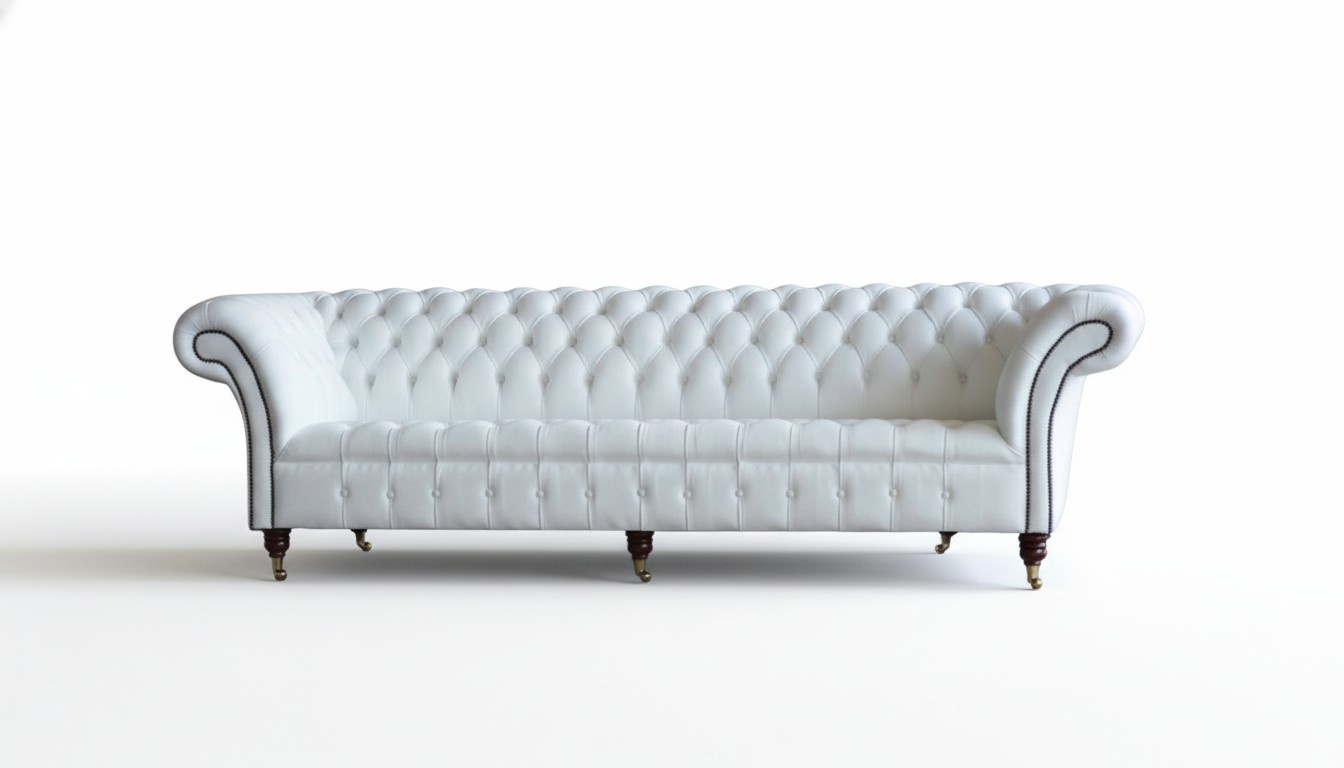 Chesterfield 4 seater living room English design couches sofa furniture new