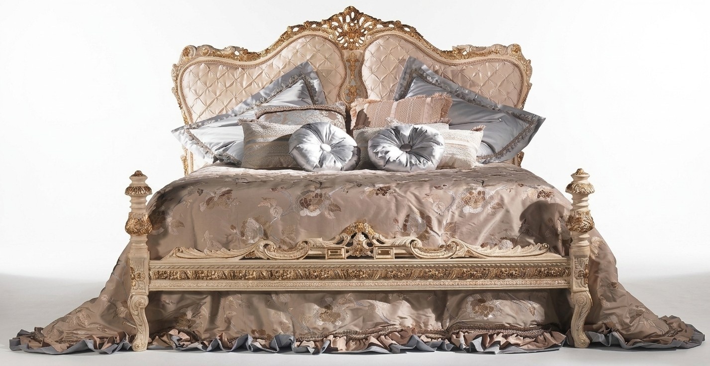 Chesterfield Bed Luxury Double Italian Furniture Furnishings Boiserie Beds