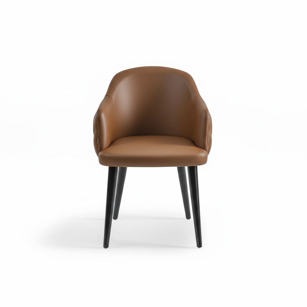 Chesterfield Chair with Armrests Designer Dining Room Modern Furnishings