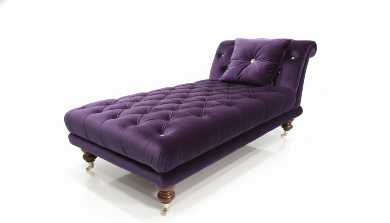 Chesterfield Chaise Lounge Couch Sofa Bed Lounger Relax Lounger