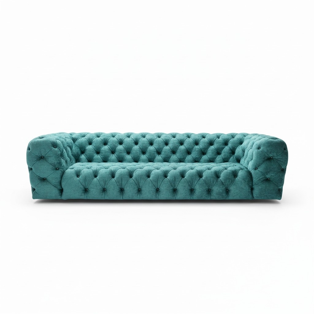 Chesterfield Italian Furniture Sofa 4 Seater Luxury Design Couch Sofa Luxury New