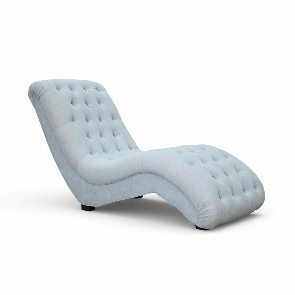 Chesterfield lounger chaise lounge club chaise upholstered leather couch sofa design new