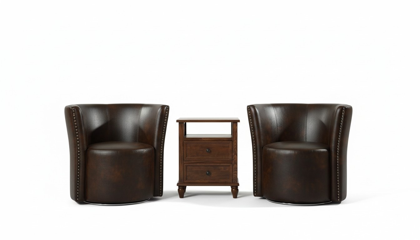 Chesterfield Lounge Chair Club Chair Cocktail Chair Footrest Relax Chair Armchair