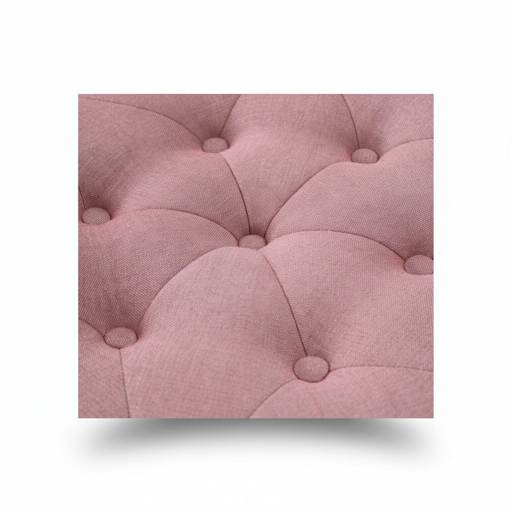 Chesterfield Stool Rufo Footstool Pouf Living Room Design Pufa Seat Upholstery