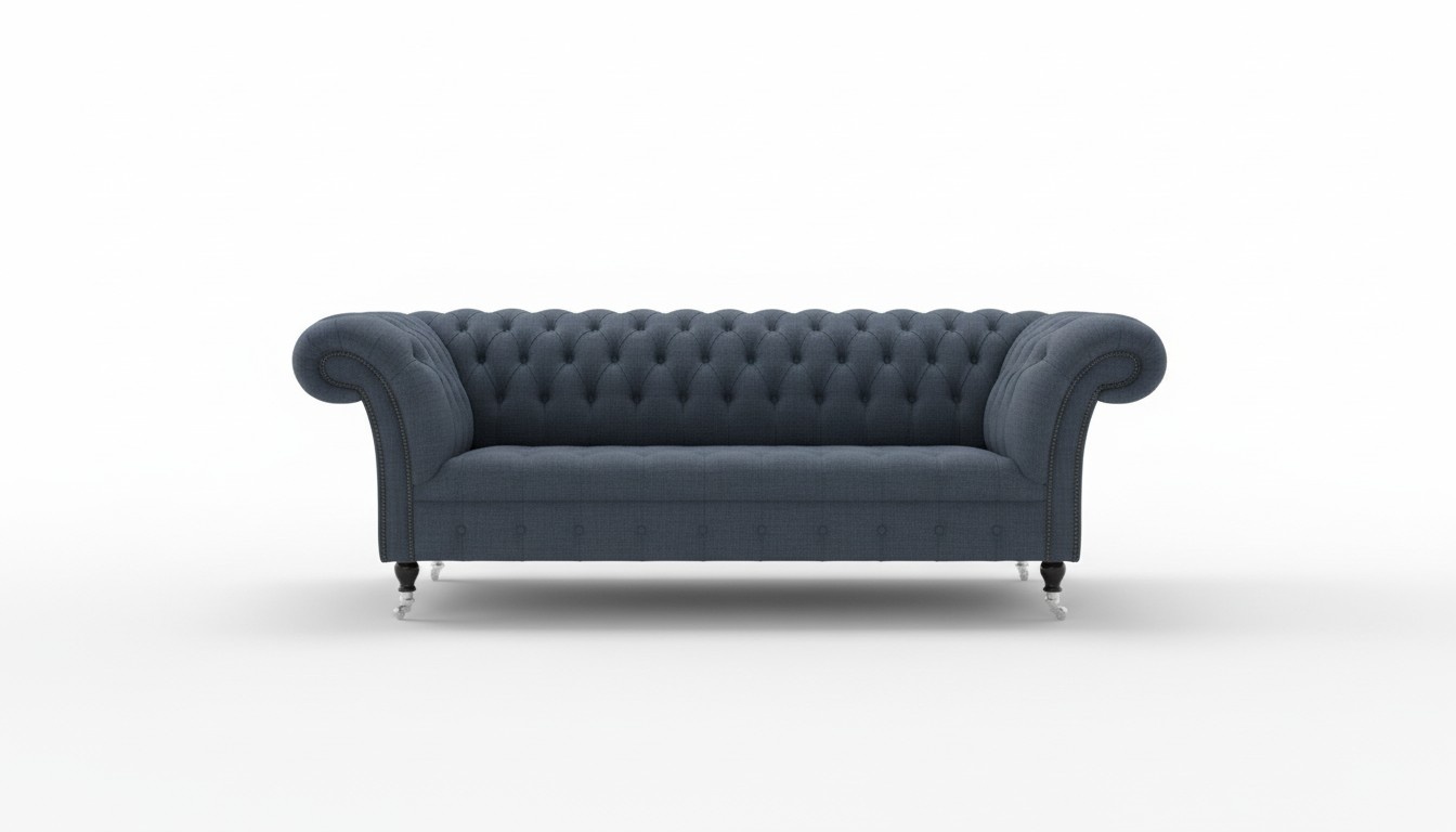 Chesterfield Sofa 3-Seater Upholstered Designer Couches Sofa Set New 2016-059