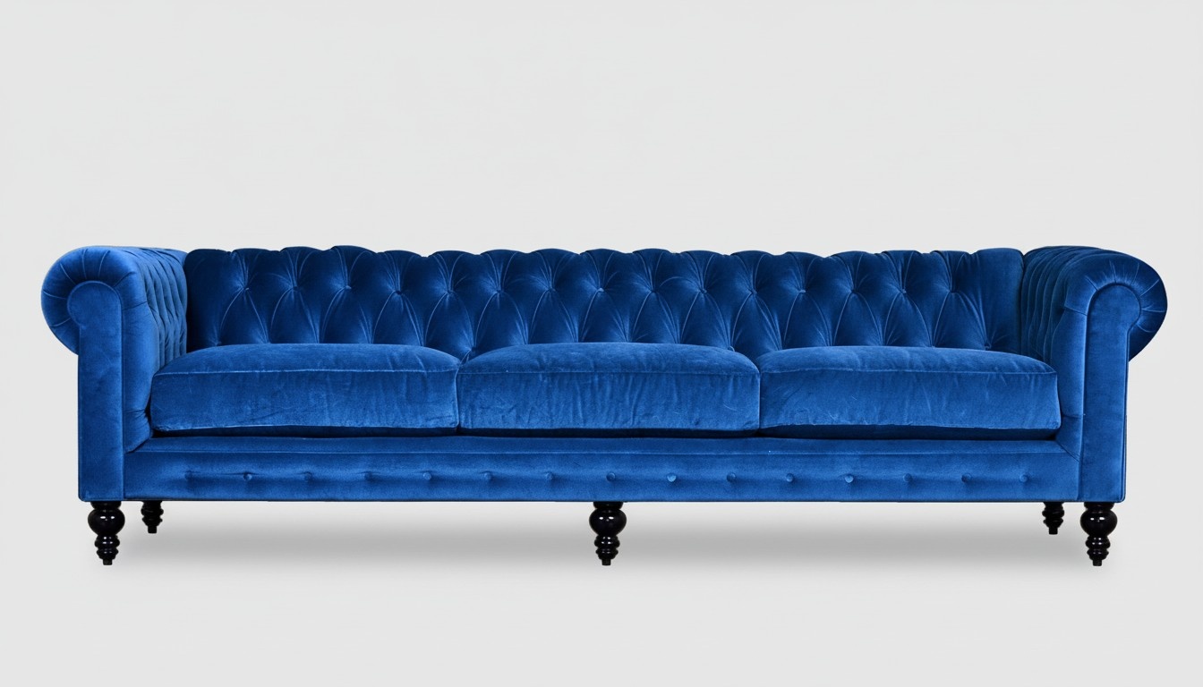 Chesterfield Sofa 4-Seater XXXL Upholstered Designer Couches Sofa Set 2016065