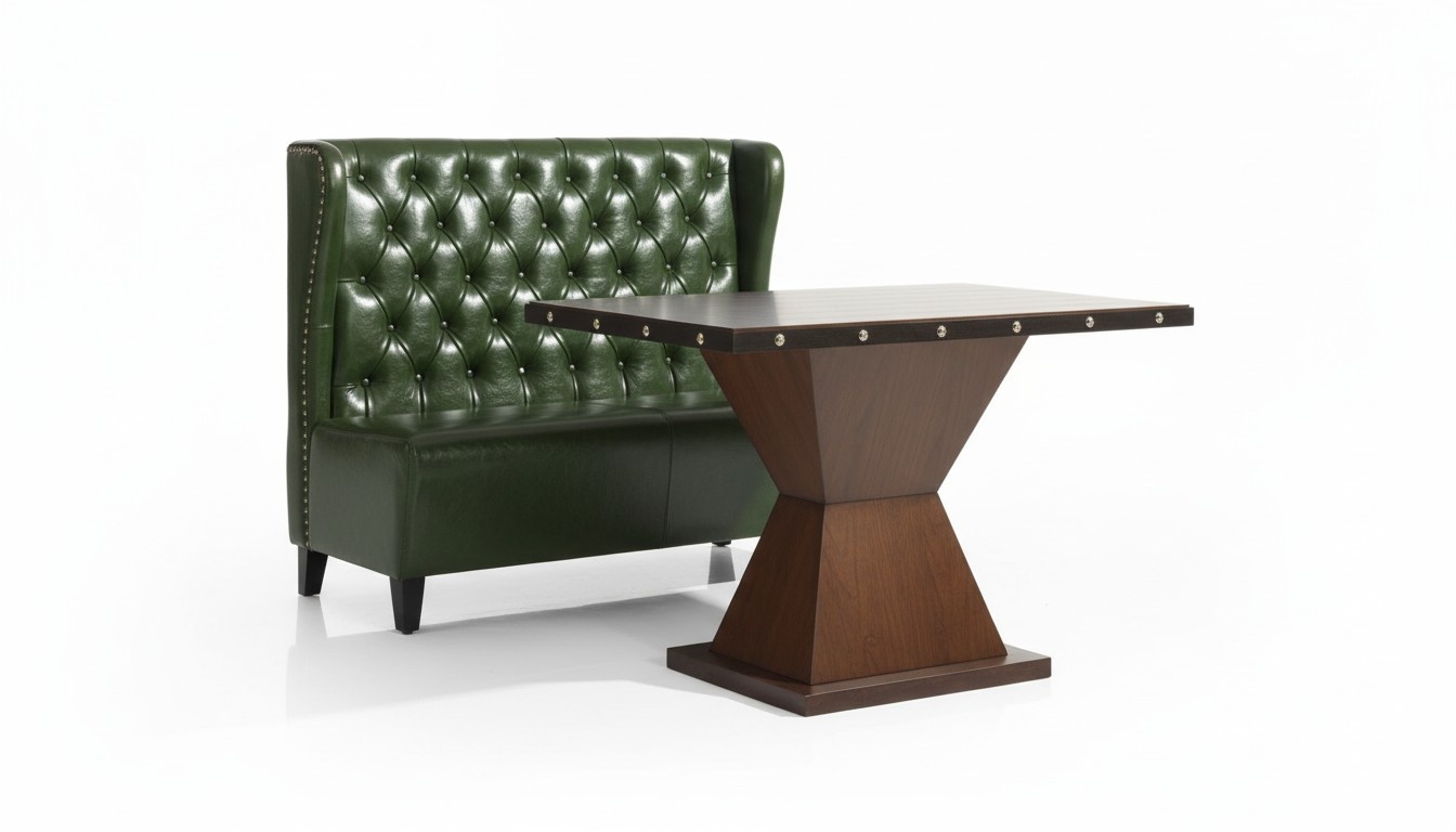 Chesterfield Sofa Bench Couch Bench Green Waiting Room Living Room Office Sofas New