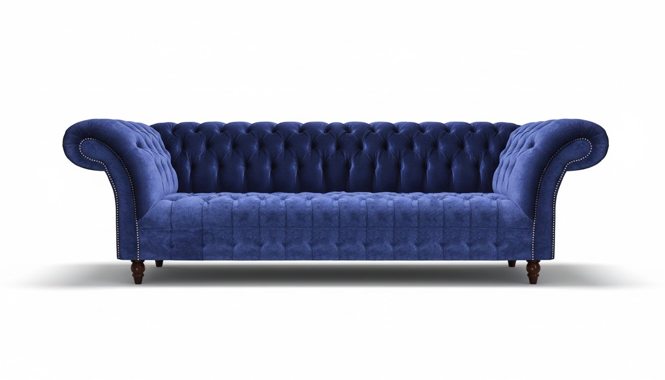 Chesterfield sofa four-seater couch living room furniture upholstered furniture