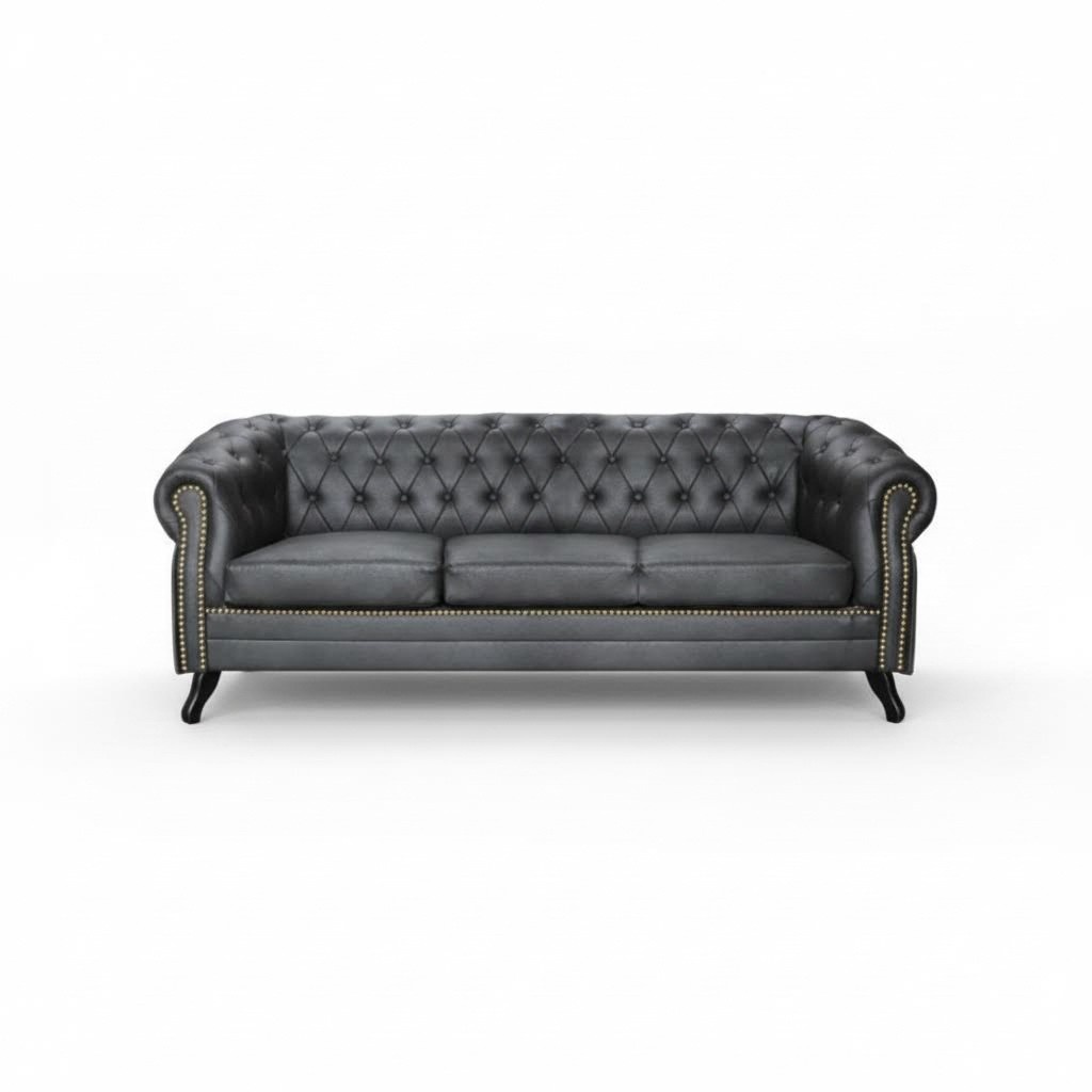 Chesterfield Sofa Set 3+2 Glasgow Couch Upholstery Set Sofas Couches New