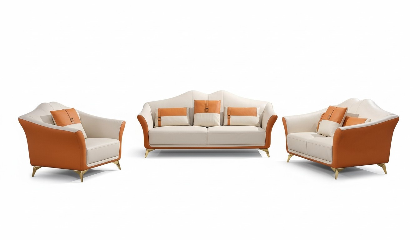 Chesterfield sofa set upholstery seat sets 2-piece. Set 3+2 seater New couch