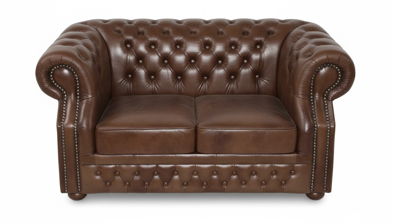 Chesterfield Fabric Sofa Couch 3-Seater Upholstered Seat Set XXL Sofas Big New