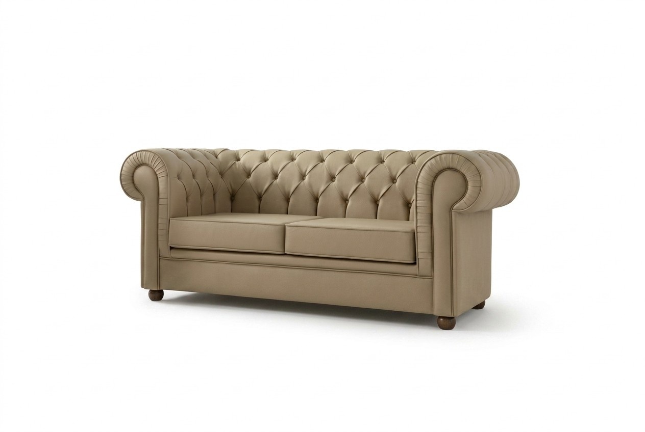Chesterfield Two Seater Office Furniture Luxury Study Furniture Upholstered Sofa