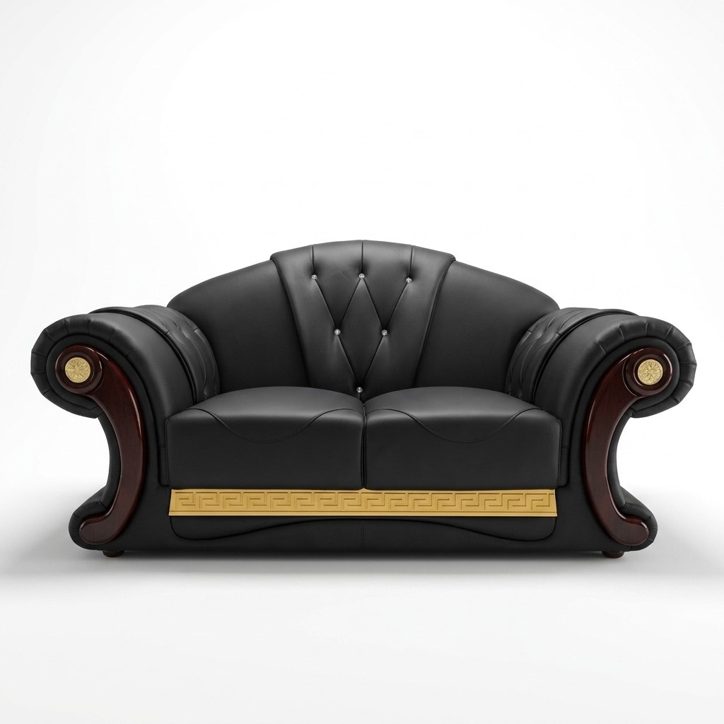 Chesterfield Two Seater Couch Design Furniture Classic Sofas Furnishings