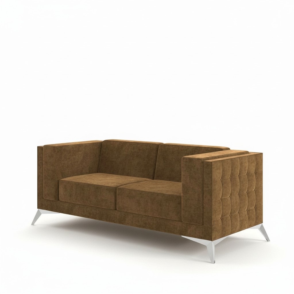 Chesterfield Upholstery Couch Fabric Couches Sofa Seat Set Two Seater 2 Seater