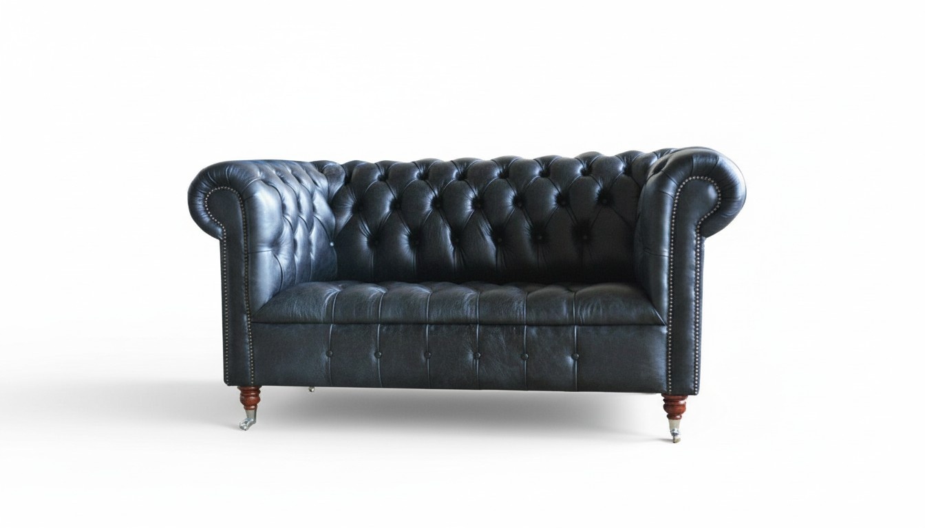 Chesterfield Upholstery Couch Leather Couches Sofa Set Two Seater Sofas Velvet New