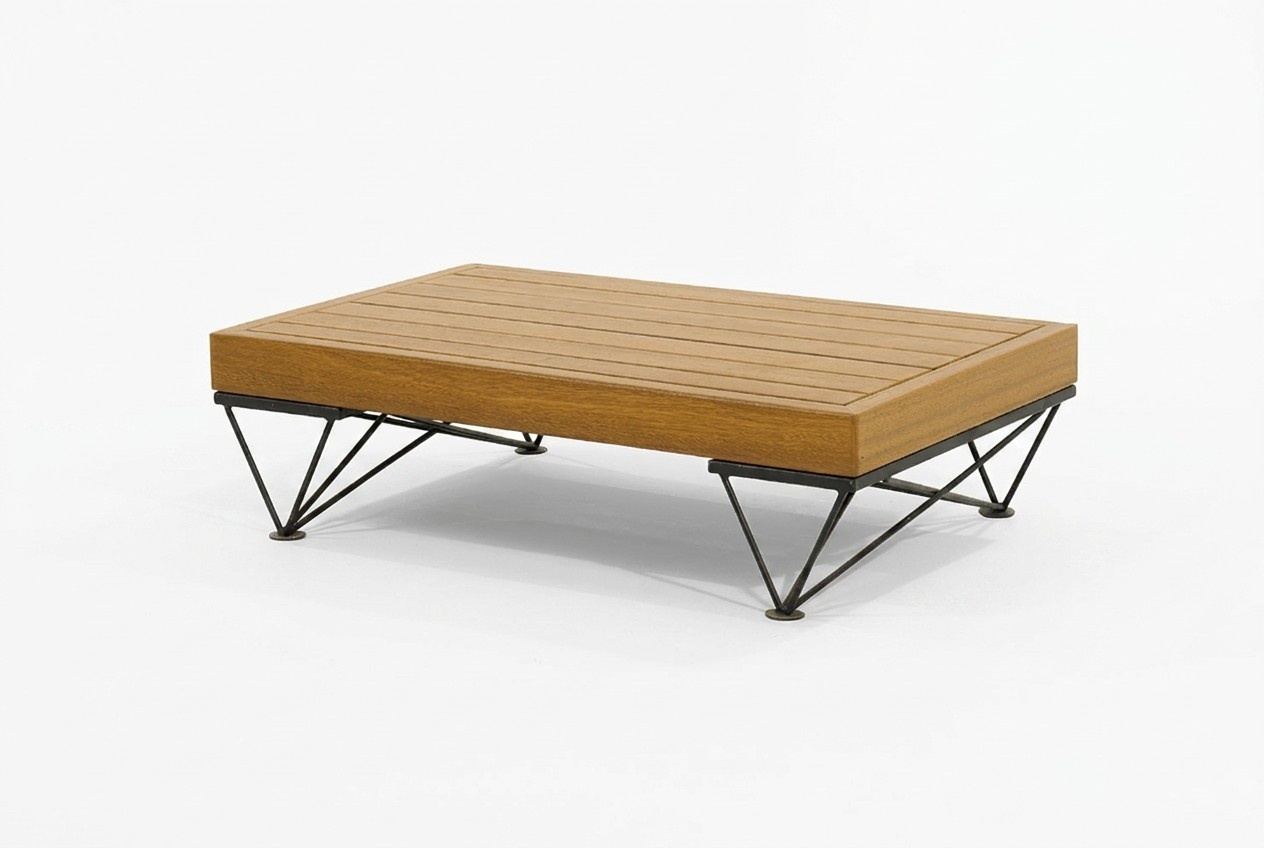 Chic wooden table outdoor luxurious furniture garden table elegant coffee table