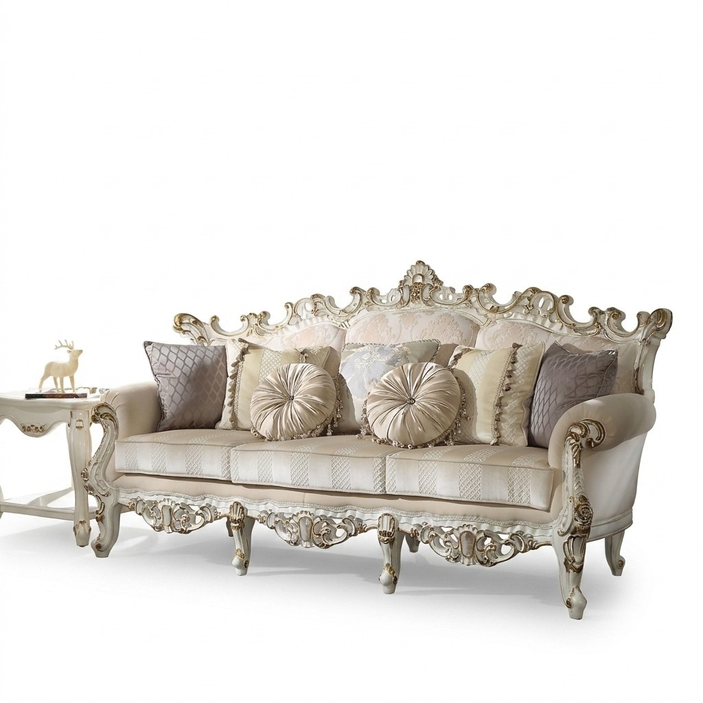 Classic 3 Seater Sofa Couch Upholstery Sofas Couches Baroque Chesterfield