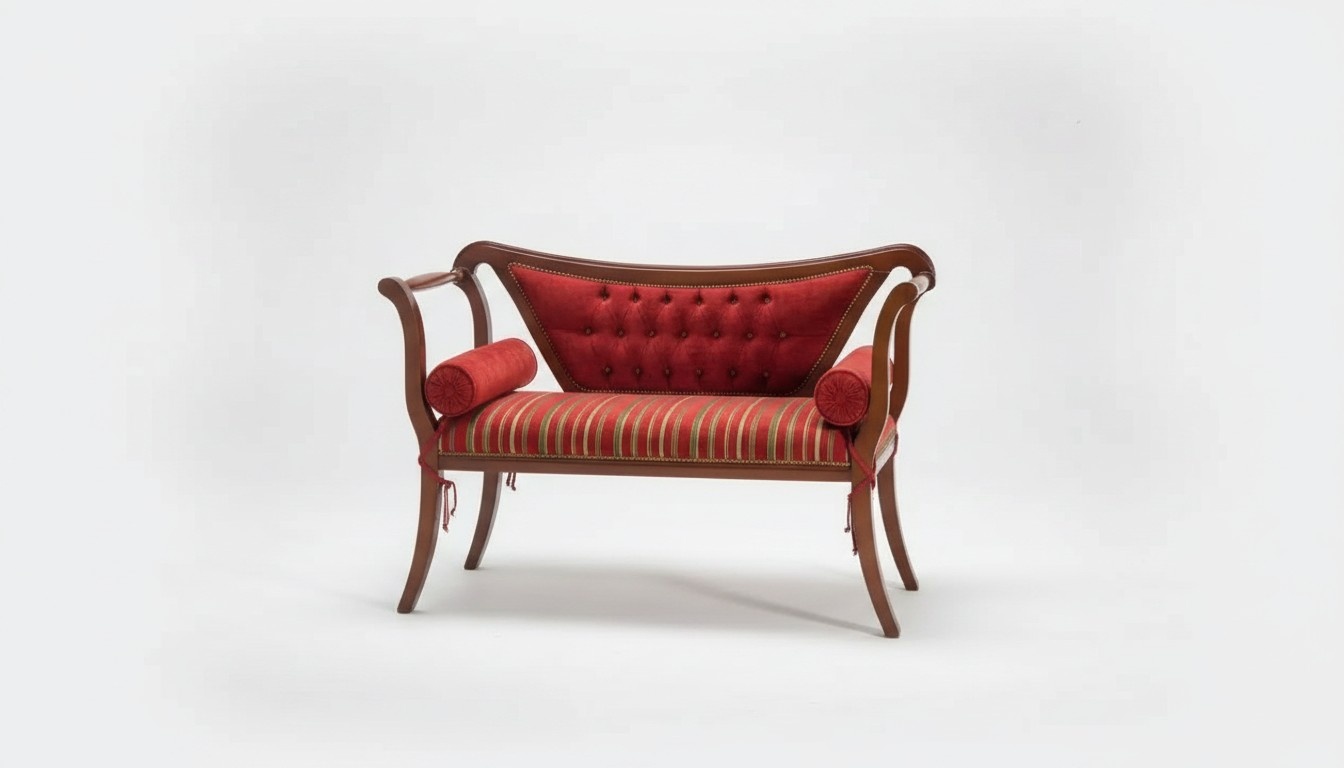Classic bench design living room stool seating furniture 128x51x84