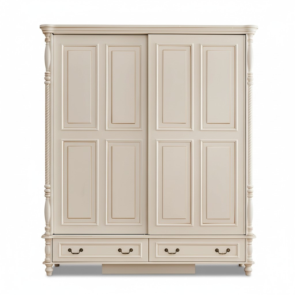 Classic Wardrobe Closet Furniture Bedroom Cabinets Country Style New