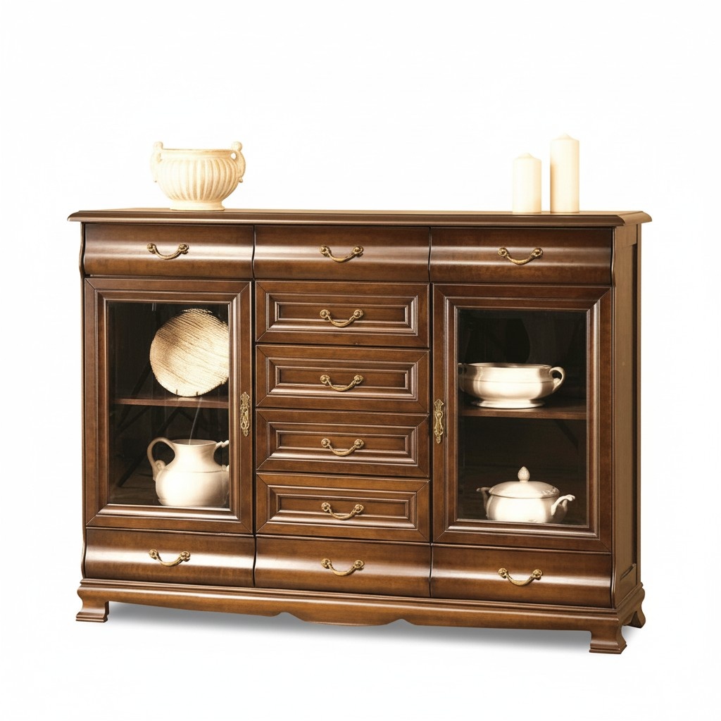 Classic cabinet side cabinet dressers country house dresser model N-K6B