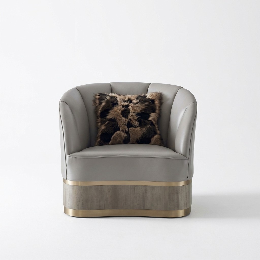 Modern style made of real wooden leathered 3+1+1 seater sofa set, italian furniture