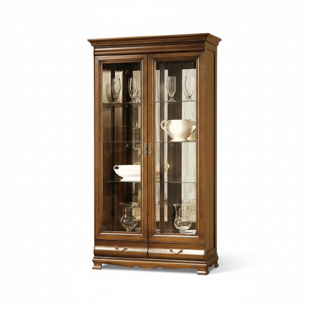 Classic display cabinet showcase cupboard wall unit - Model N-W2