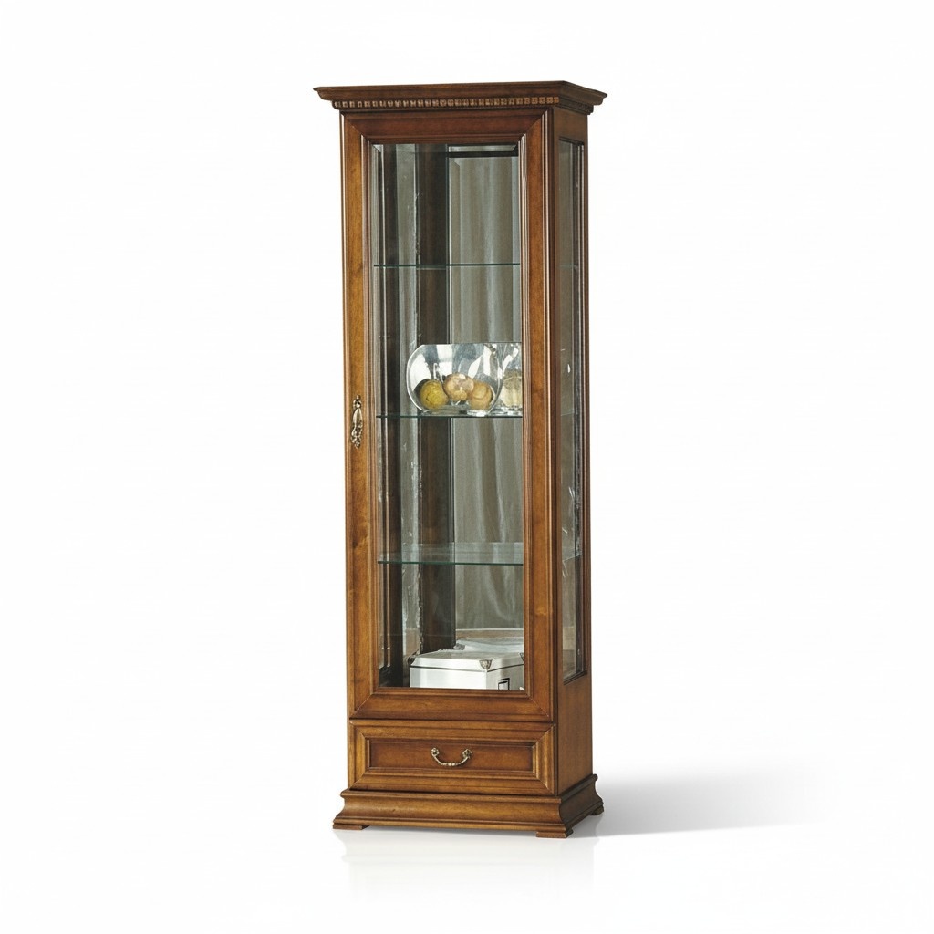 Classic display cabinet display case glass collector museum R-W2