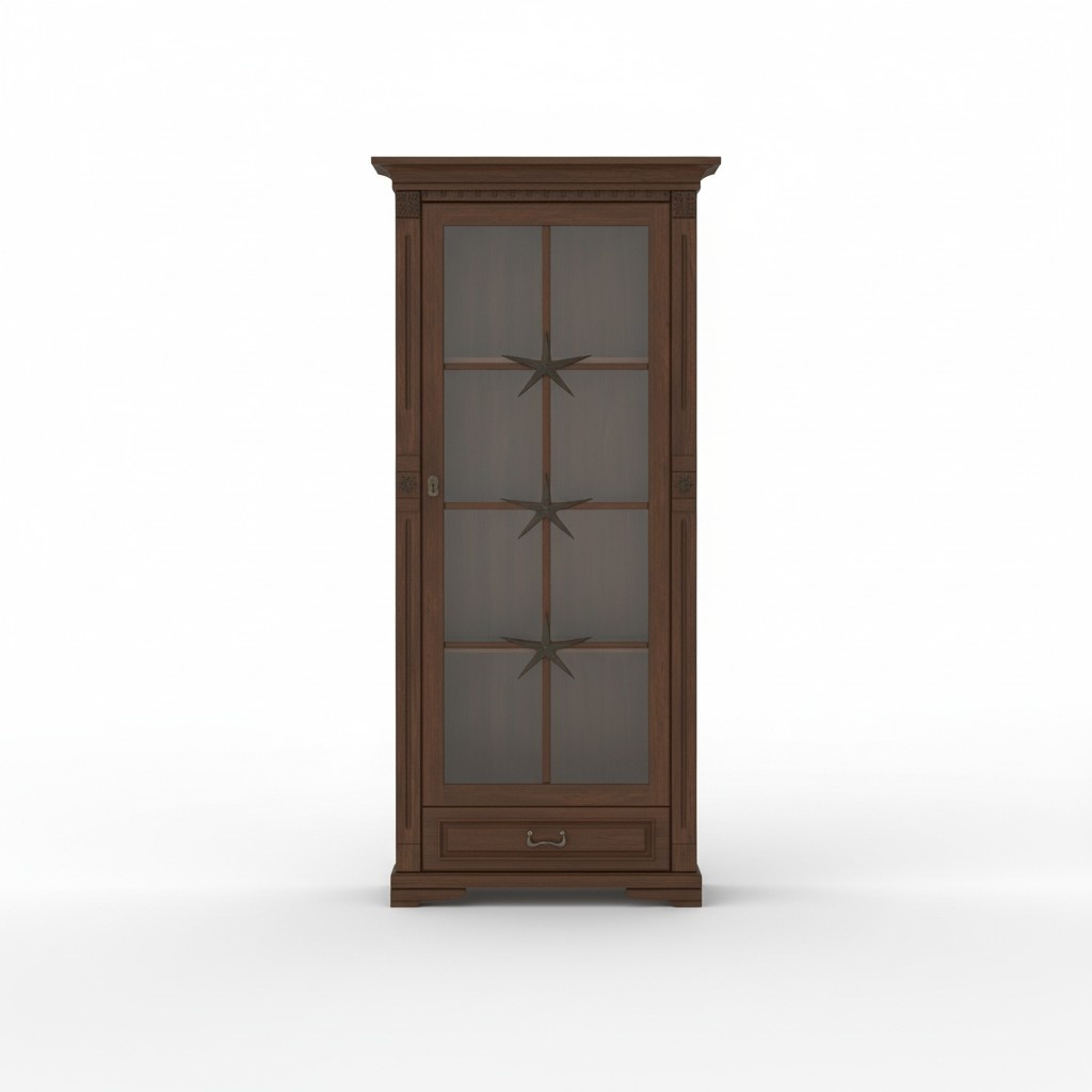 Classic display cabinet glass cabinet cupboard colonial OW1A