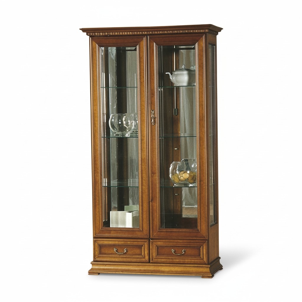Classic display cabinet glass cabinet solid display cabinet showcases new R-W3