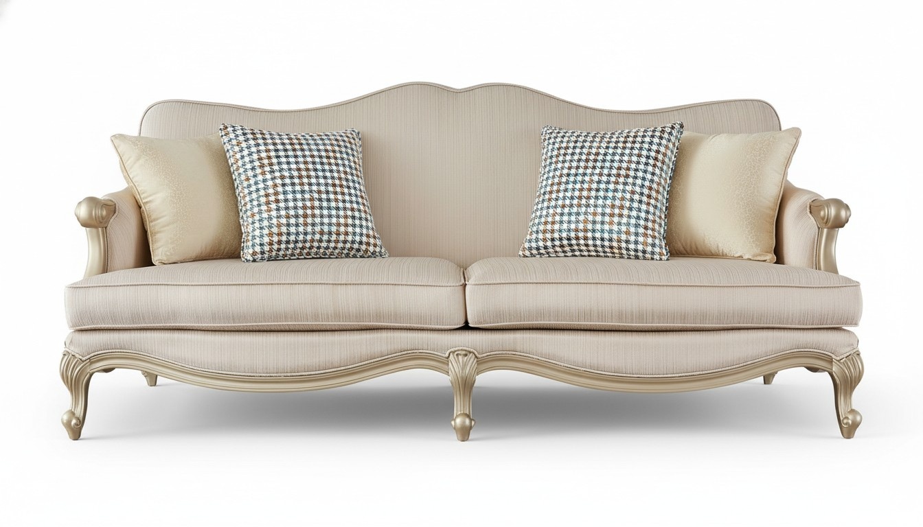 Classic Furniture Design Sofa Set 3+1 Seater Couch Sofa Upholstered Sets