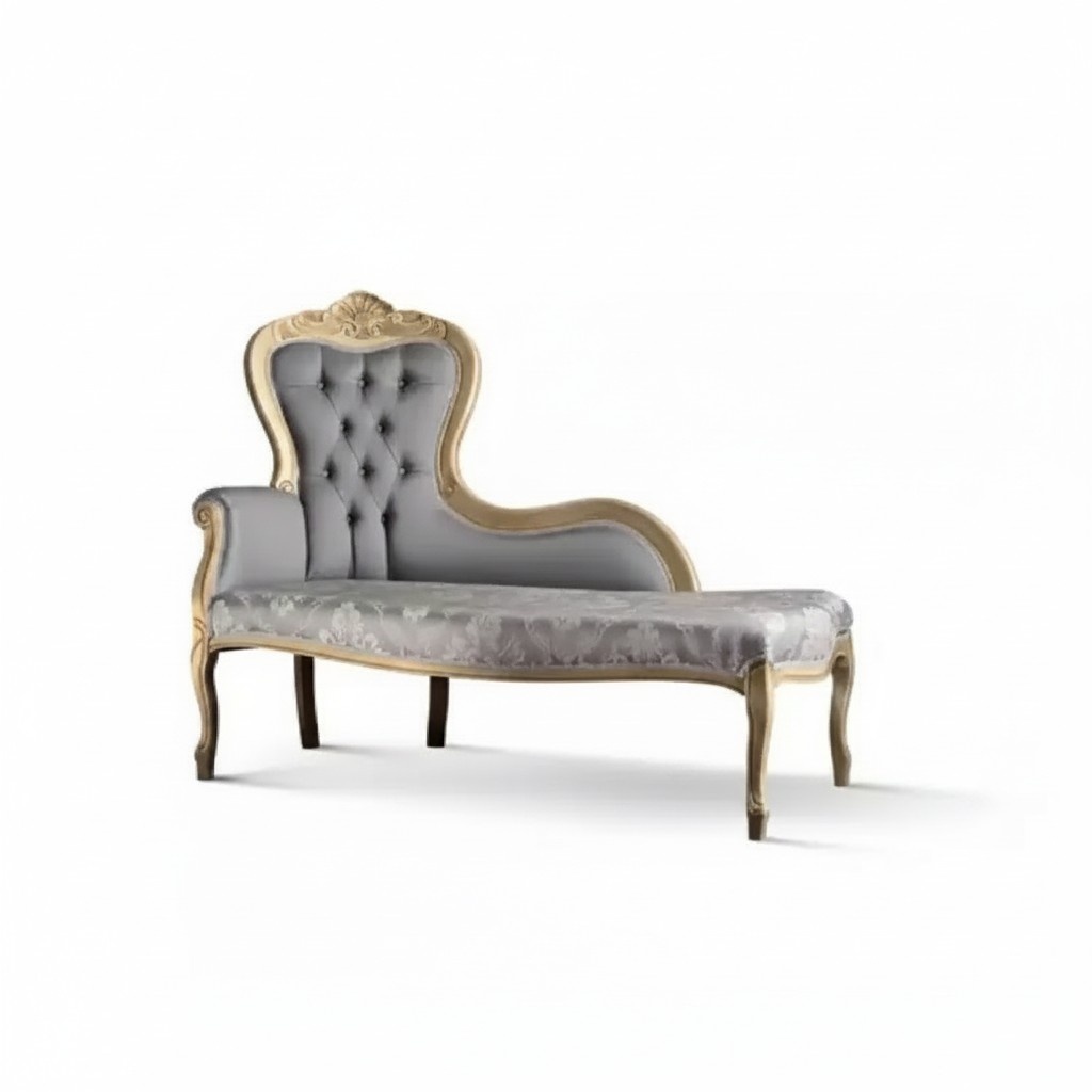 Classic Living Room Bench Designer Upholstered Bench Chesterfield New