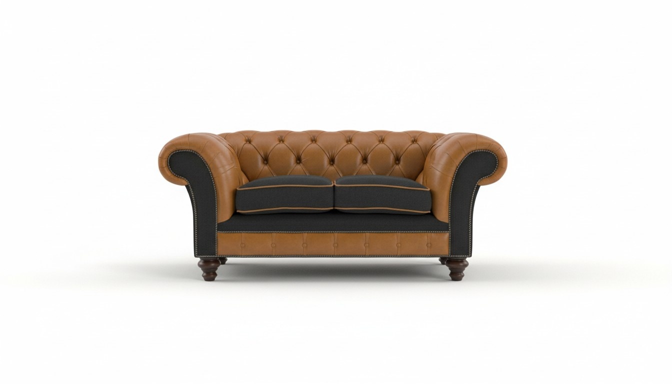 Classic Living Room Chesterfield Furniture Sofa Couch Sofas Seat Upholstery Couches