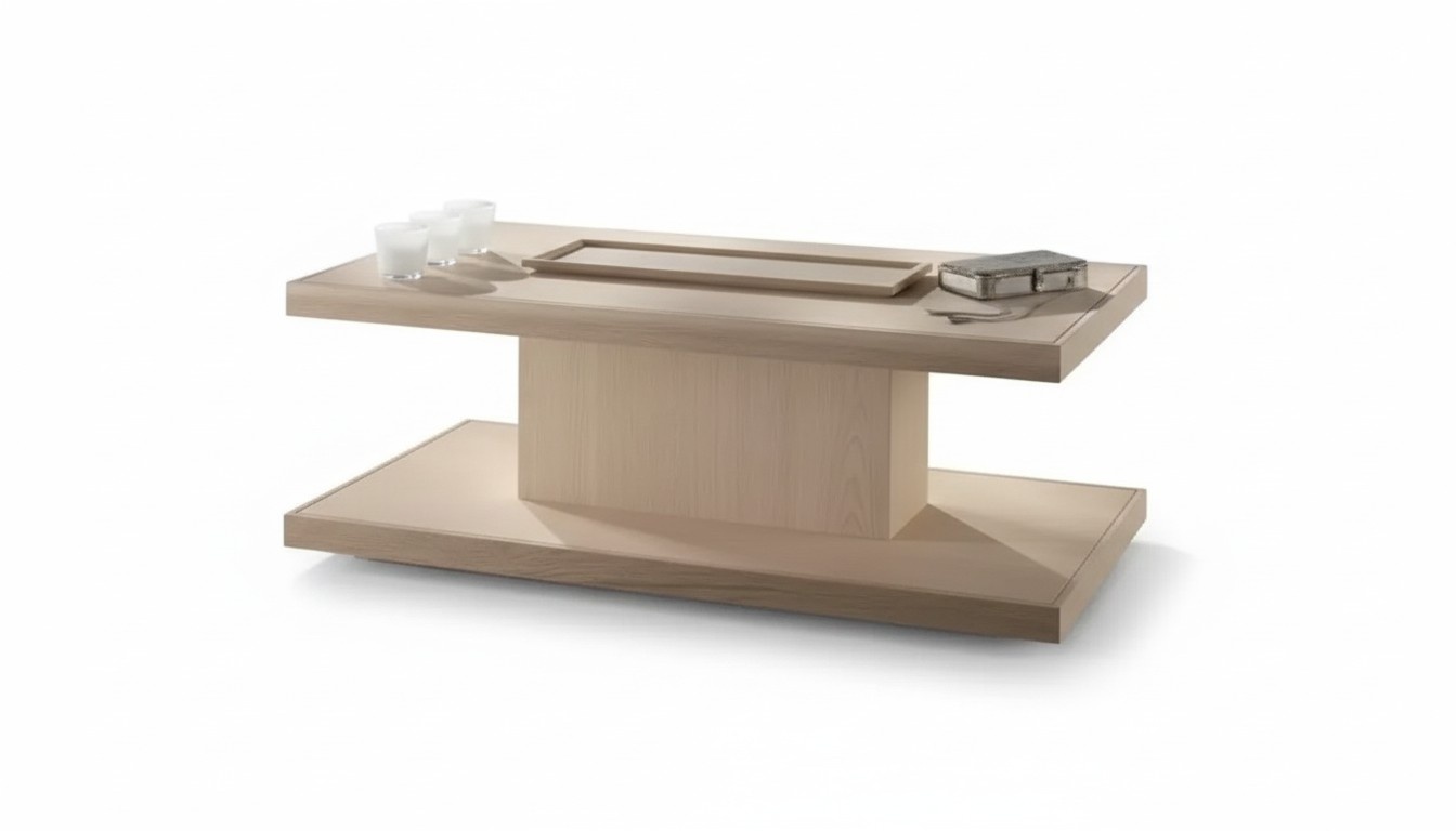 Classic Luxury Designer Coffee Table Living Room Table Side Table Wood