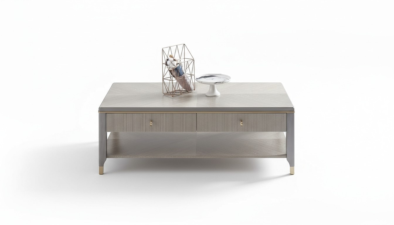 Classic Luxury Designer Coffee Table Sofa Living Room Table Side Tables Wood