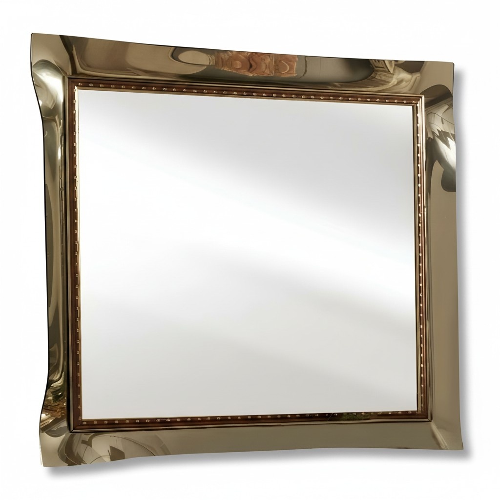 Classic mirror wall mirror real wood frame luxury new baroque arredoclassic