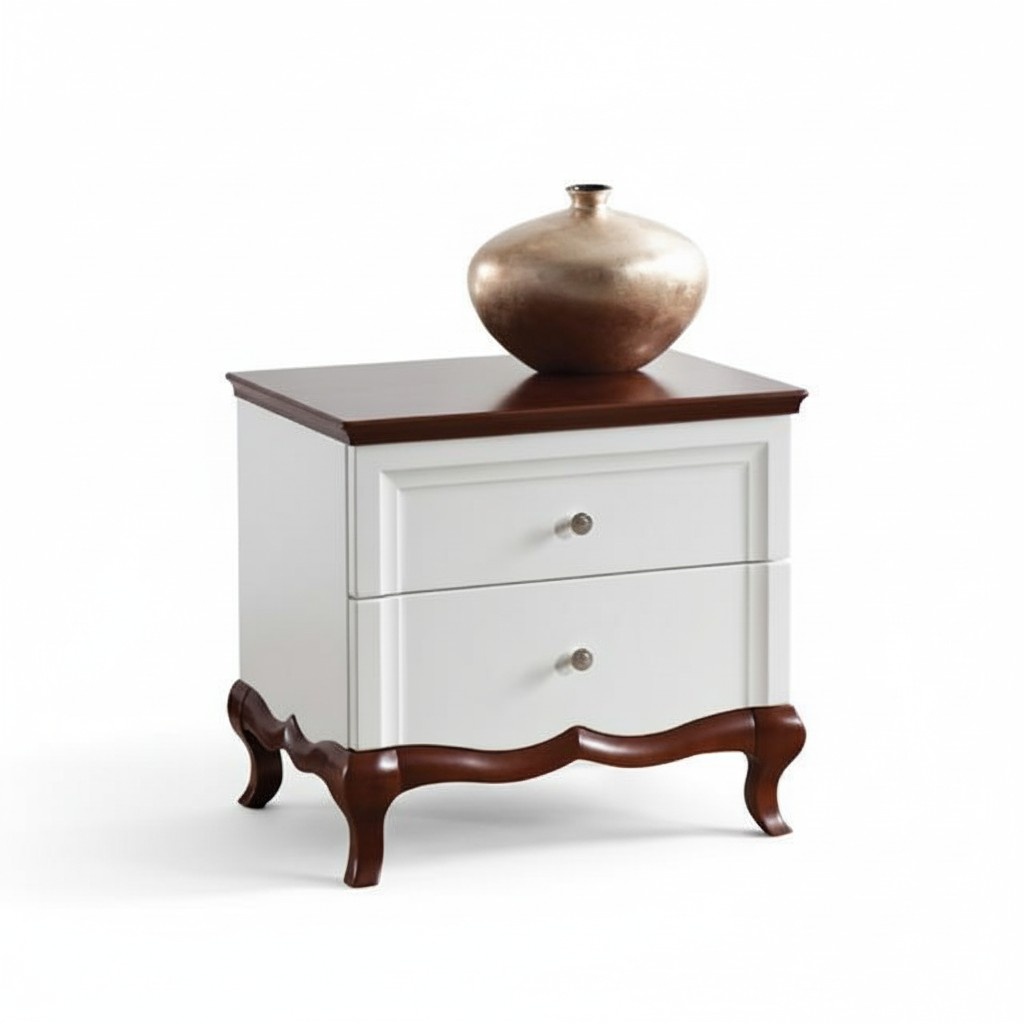 Classic Nightstands Nightstand Genuine Handicraft Solid Wood Model MI-SZN