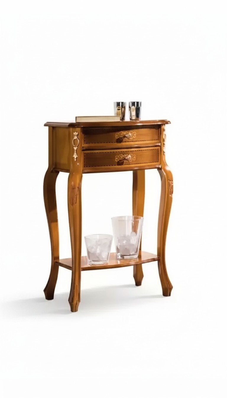 Classic Side Table Wooden Storage Table High Quality Console Drawers