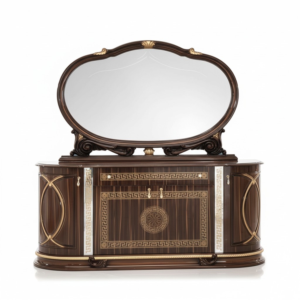 Classic Sideboard with Mirror Commode xxl Cabinet Sideboard Italian Furniture