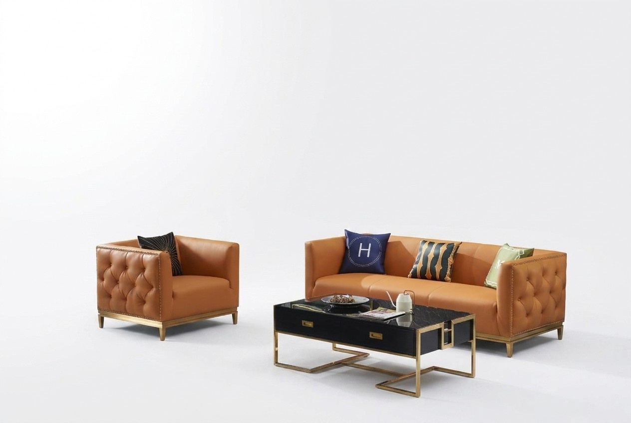 Classic sofa couch upholstery 3+1 seater couches leather seat set living room !