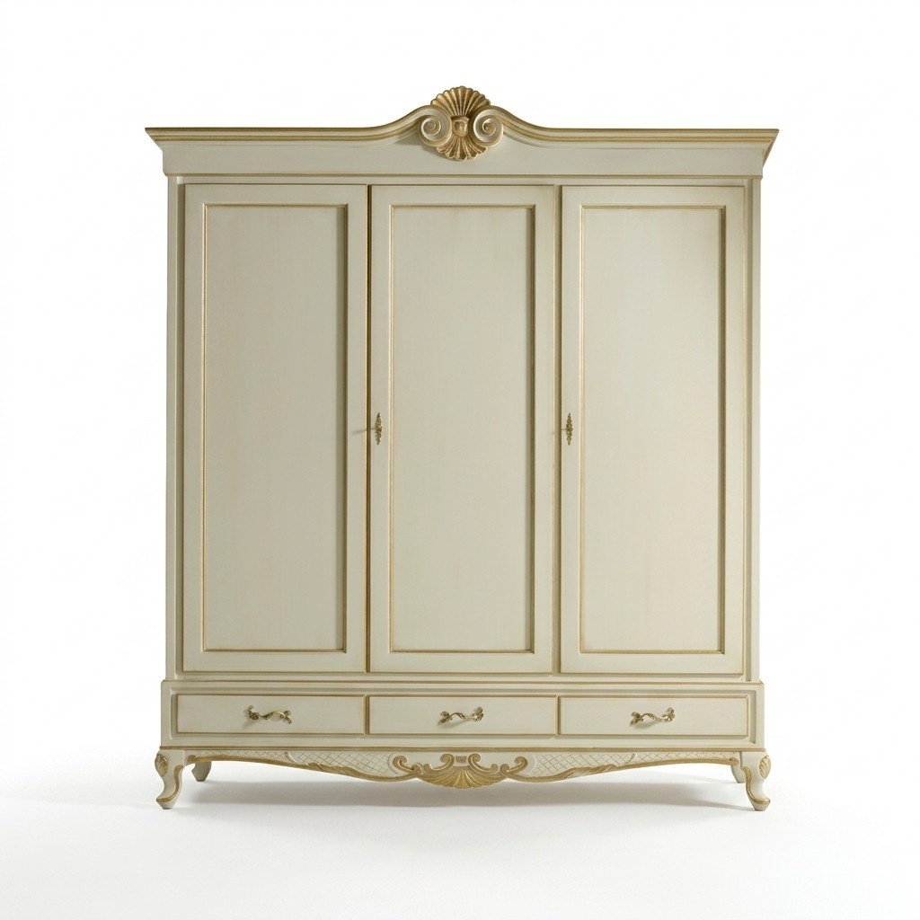 Classic Style Wardrobe Wood Wardrobe Bedroom New