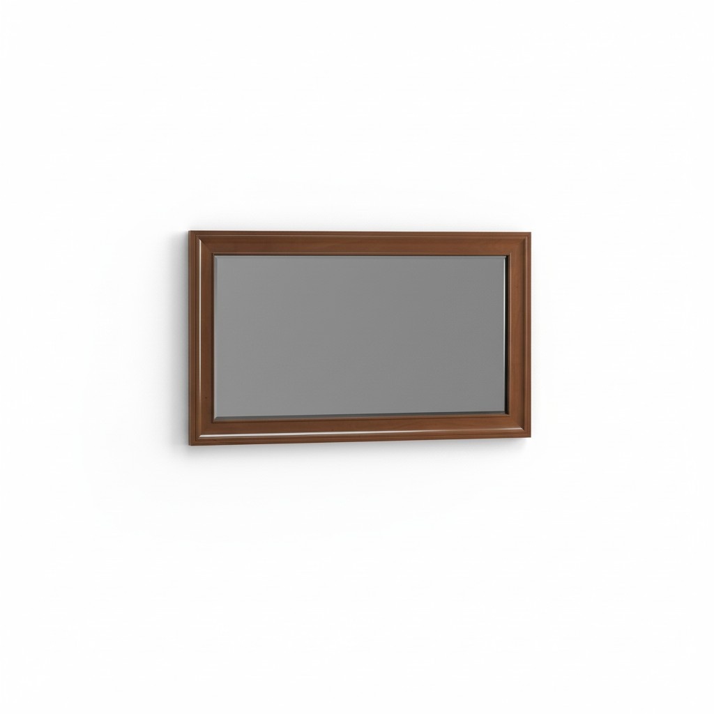 Classic wall mirror wooden frame mirror furniture new 103x61cm glass frame wall