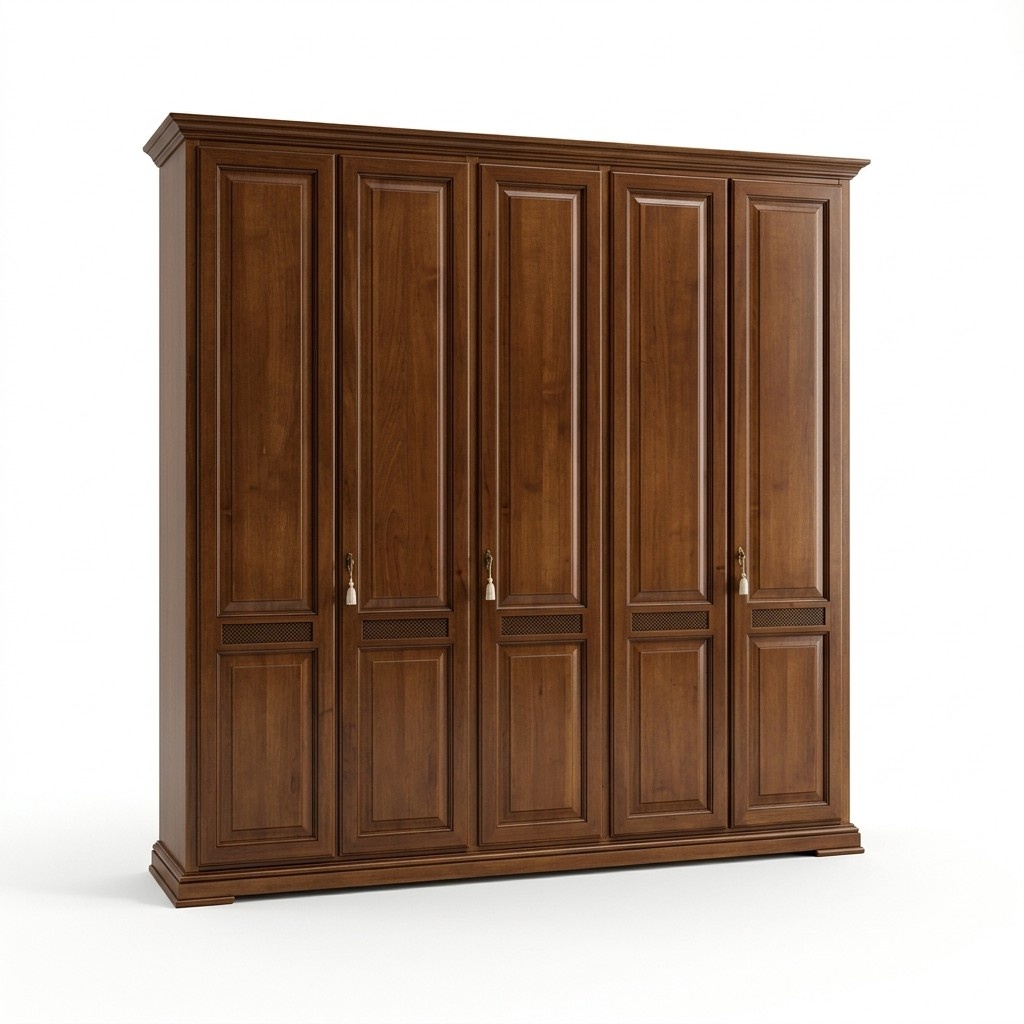 Classic Wardrobe Furniture Wardrobes Bedroom Design Brown New