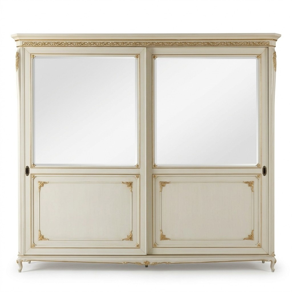 Classic wardrobes New country style closet wardrobe wooden closet