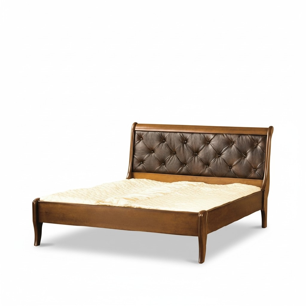 Classic bed beds double bed wooden bed country house model N-bed T