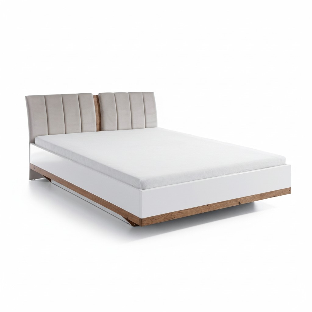 Classic Bed Beds Double Bed Wooden Bed Country House - Model CM-B3