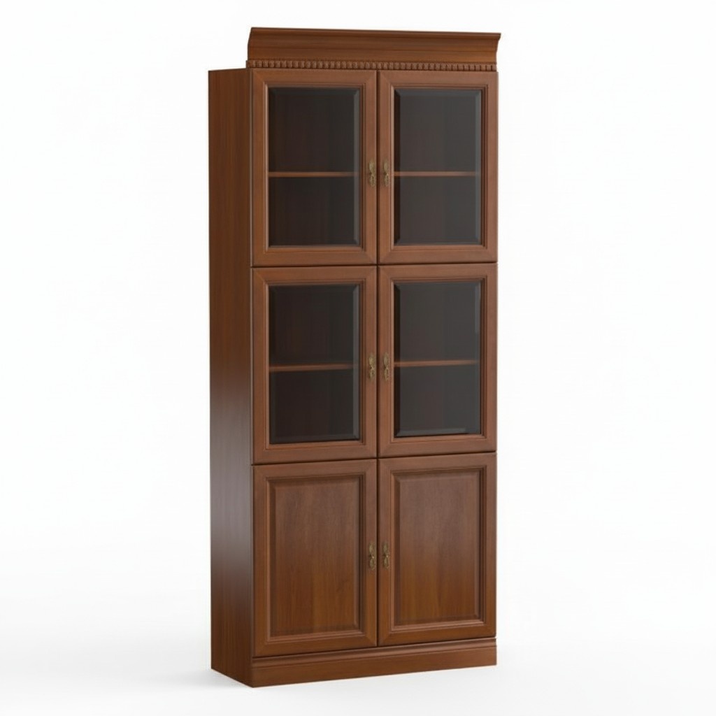 Classic cabinets cupboard display cabinet glass cabinet wall unit Model BA-1