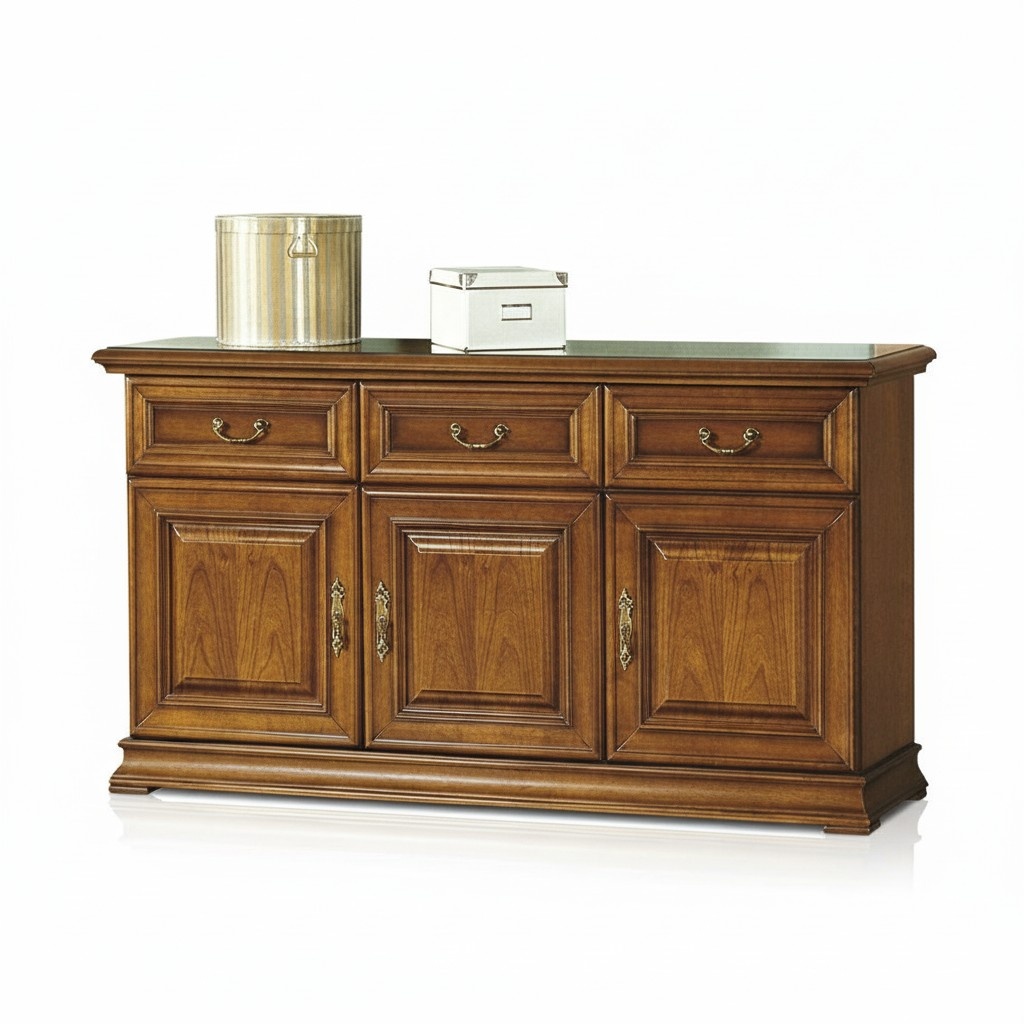 Classic chest of drawers, cabinets, sideboard, solid wood, Italian furniture, new R-K3